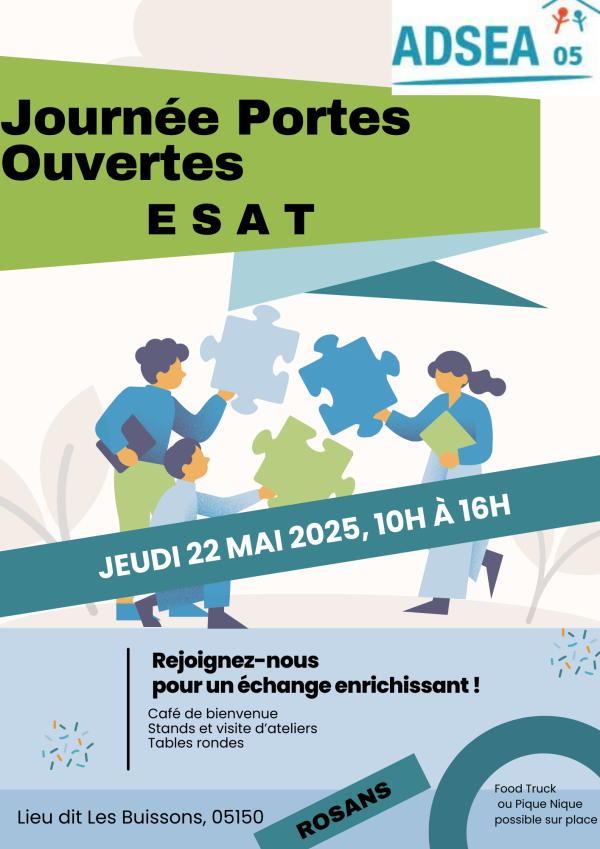 Journée portes ouvertes à l'ESAT de Rosans