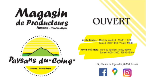 Les paysans du coings